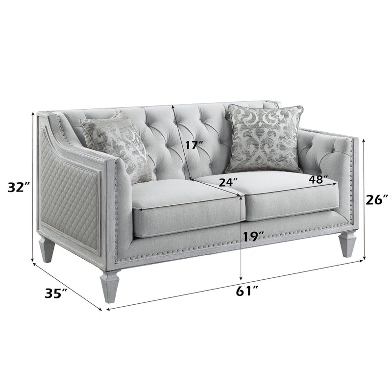 Loveseat w/2 Pillows