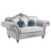 Loveseat w/5 Pillows