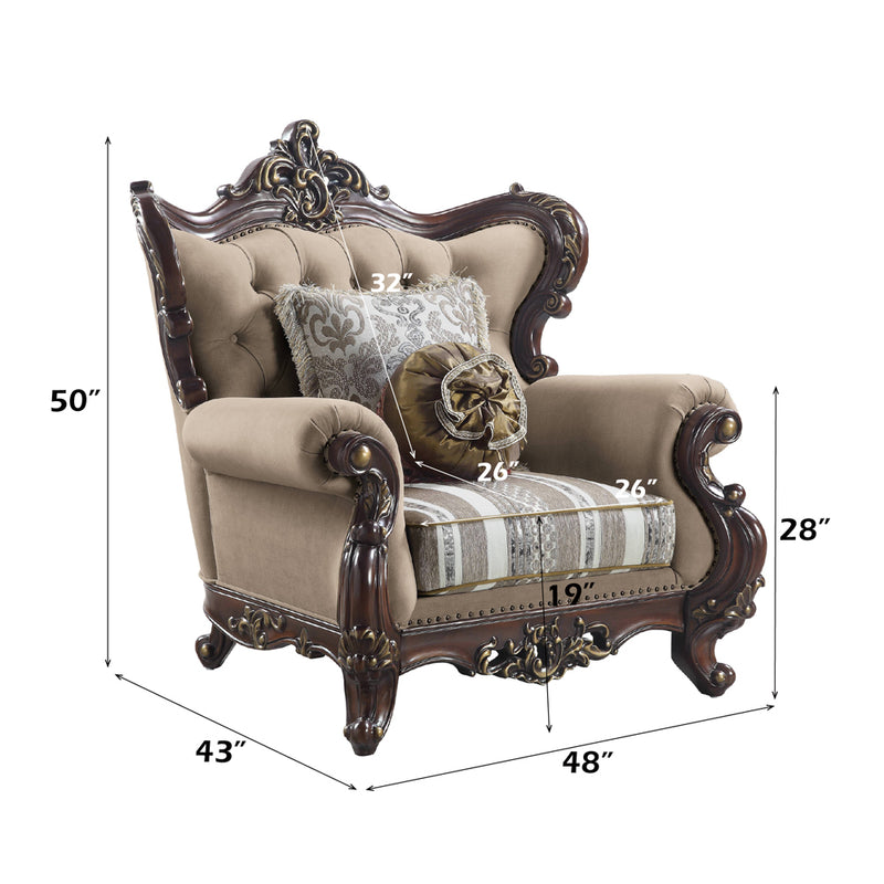 Chair w/2 Pillows