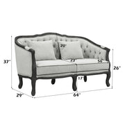Loveseat w/2 Pillows