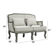 Loveseat w/2 Pillows