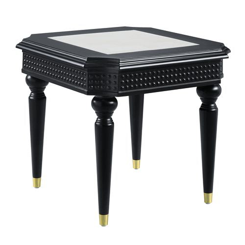 End Table w/Natrual Marble Top