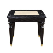 End Table w/Natrual Marble Top