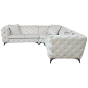Sectional Sofa w/4 Pillows