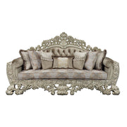 Sofa w/7 Pillows