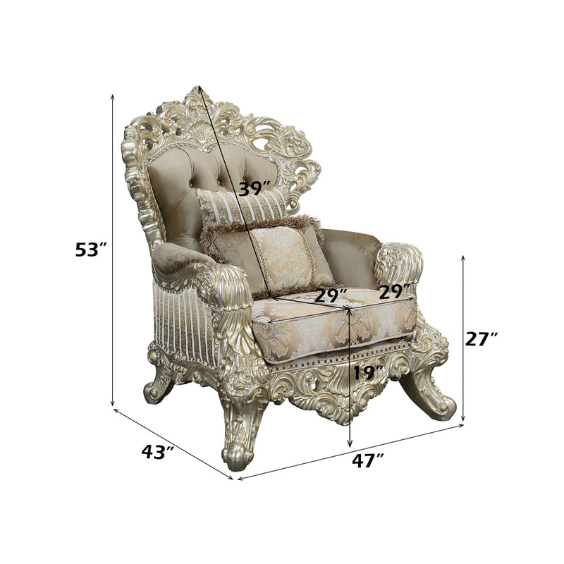 Chair w/2 Pillows