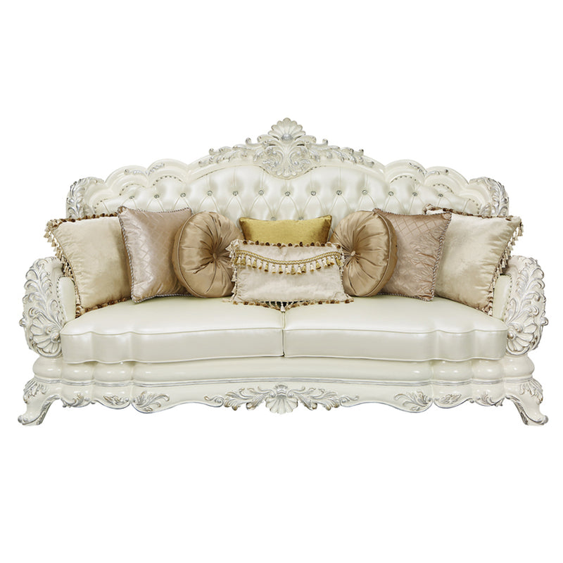 Sofa w/7 Pillows