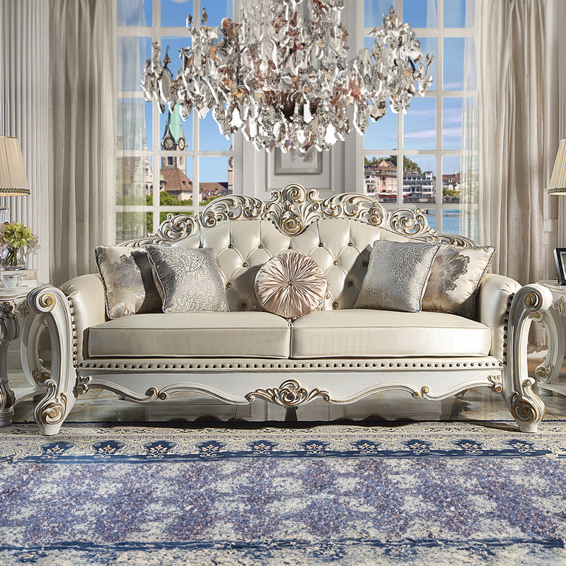 Sofa w/5 Pillows