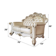 Loveseat w/3 Pillows