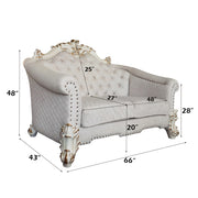 Loveseat w/4 Pillows