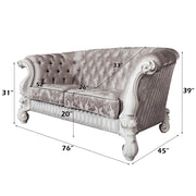 Loveseat w/5 Pillows