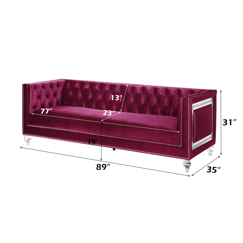 Sofa w/2 Pillows