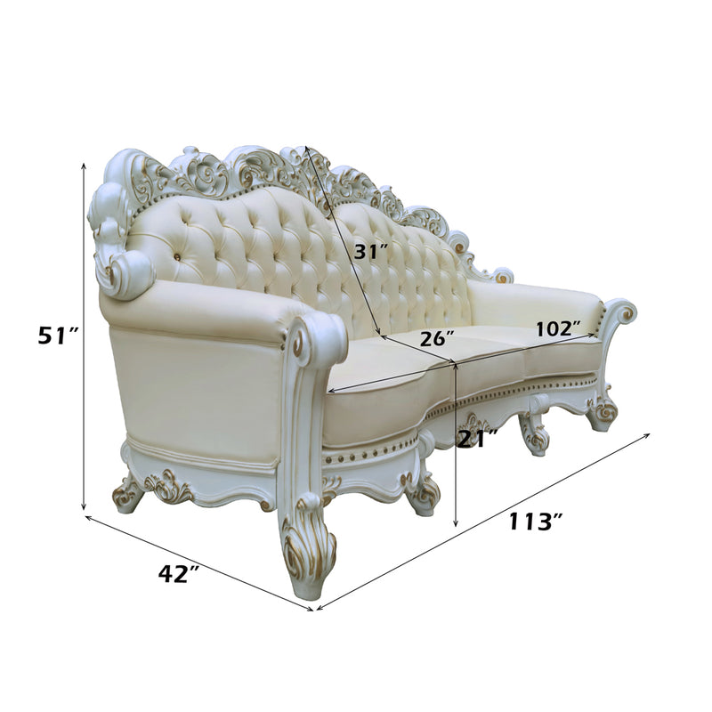 Oversized Sofa w/6 Pillows
