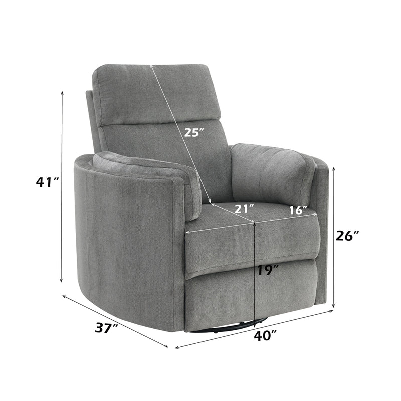 Glider Recliner w/Swivel