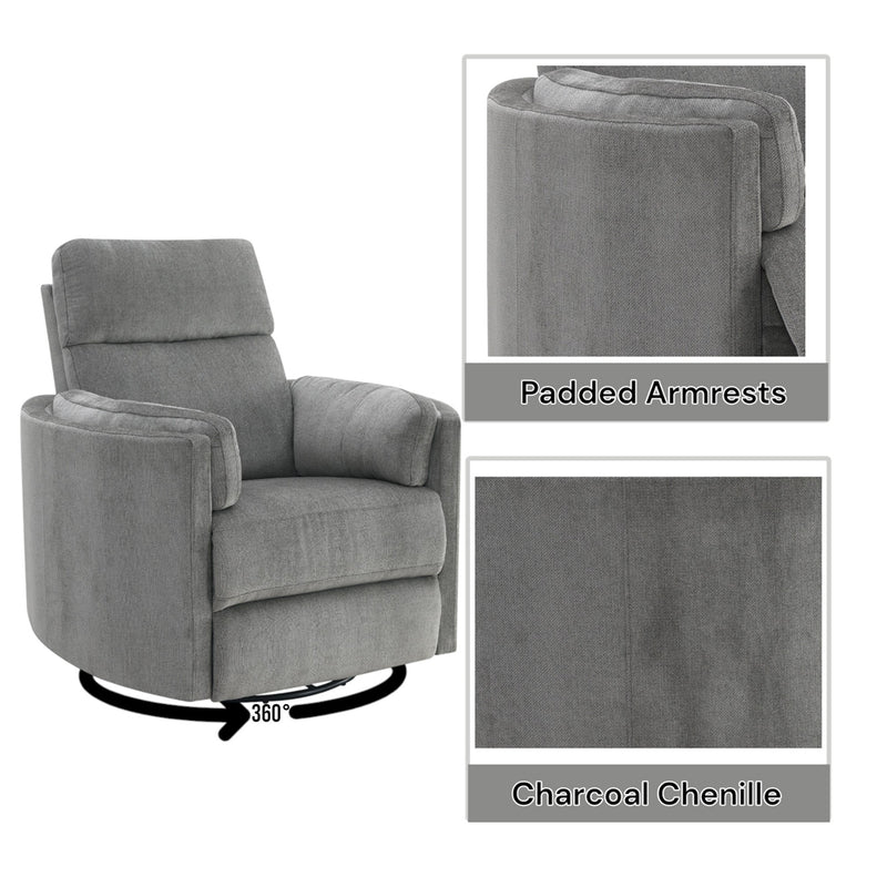 Glider Recliner w/Swivel