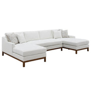 Sectional Sofa w/4 Pillows