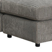 Reversible Sectional Sofa w/6 Pillows