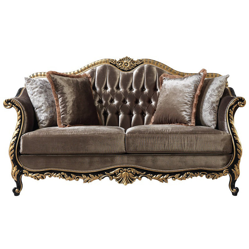 Loveseat w/4 Pillows