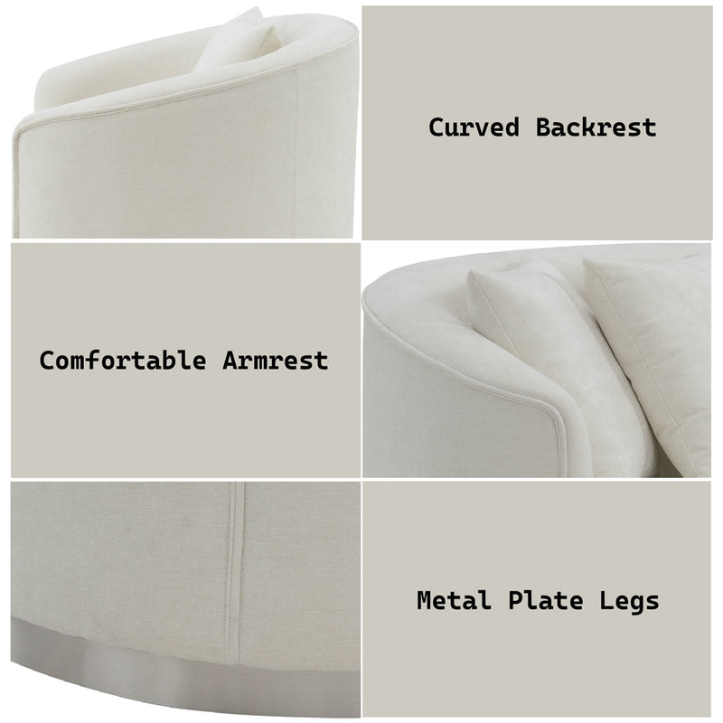 Sofa w/4 Pillows