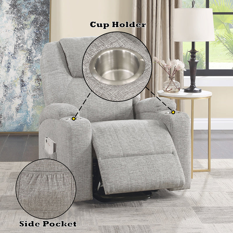 Recliner w/Power Lift & Massage