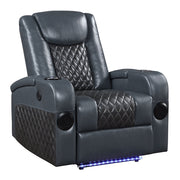 Power Motion Recliner w/Bluetooth Speaker & Cooling Cup Holder