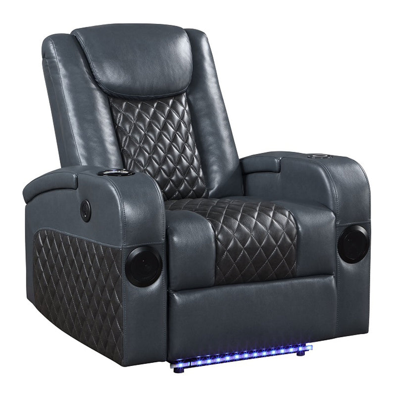 Power Motion Recliner w/Bluetooth Speaker & Cooling Cup Holder