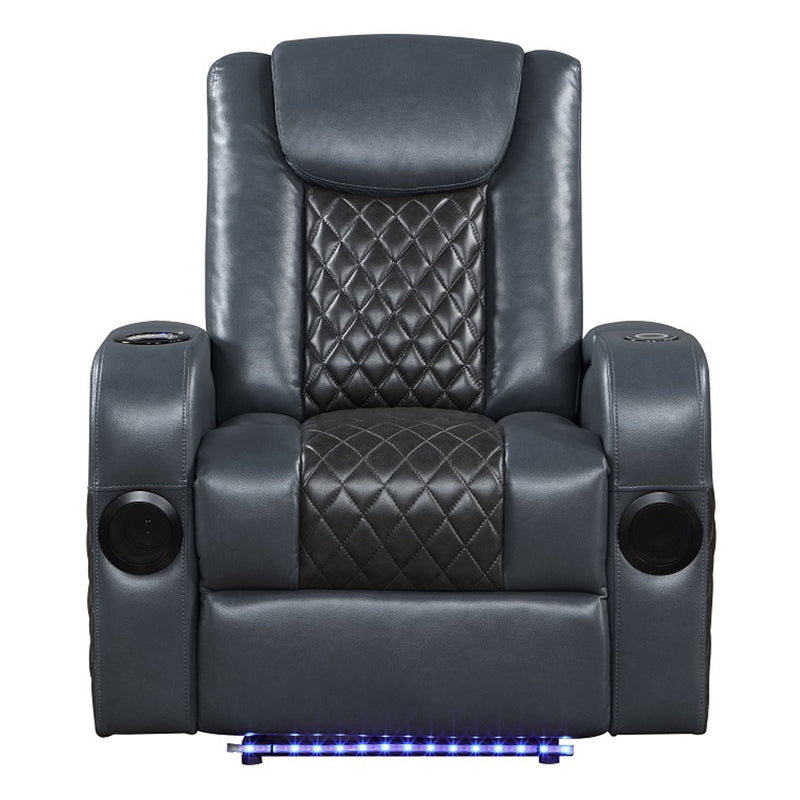 Power Motion Recliner w/Bluetooth Speaker & Cooling Cup Holder