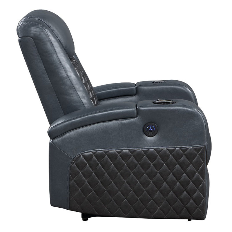 Power Motion Recliner w/Bluetooth Speaker & Cooling Cup Holder