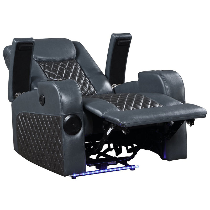 Power Motion Recliner w/Bluetooth Speaker & Cooling Cup Holder