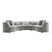 Sectional Sofa w/9 Pillows