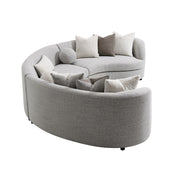 Sectional Sofa w/9 Pillows