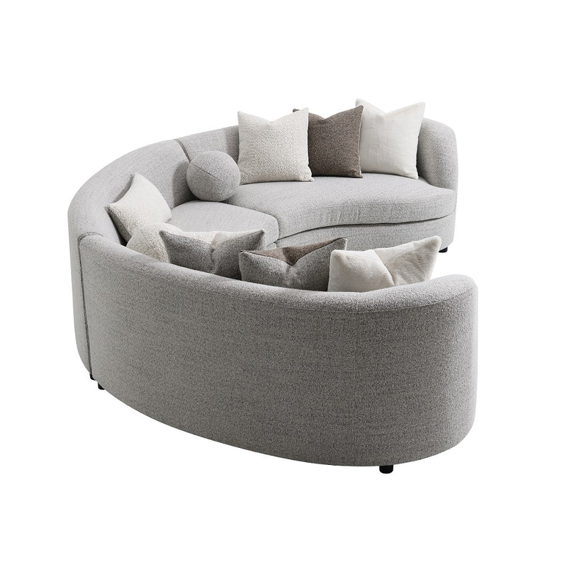 Sectional Sofa w/9 Pillows
