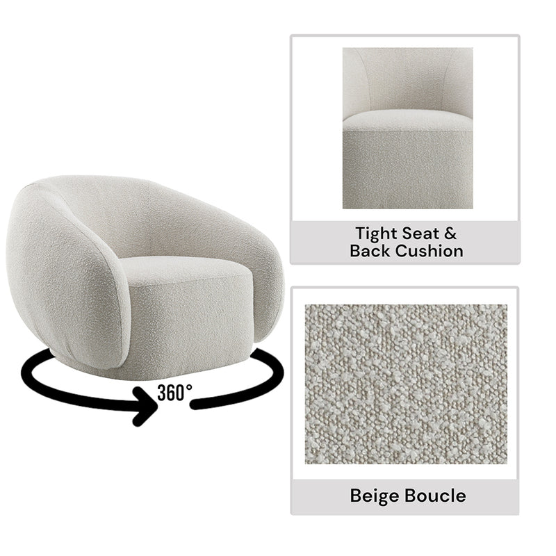 Accent Chair w/Swivel