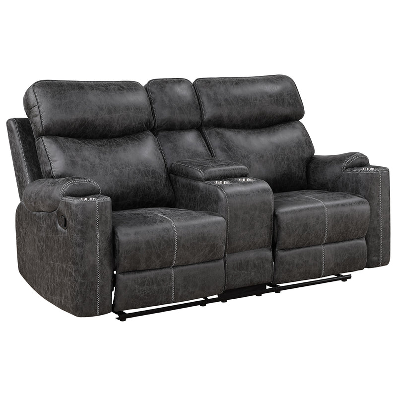 Motion Loveseat w/Console & USB Port
