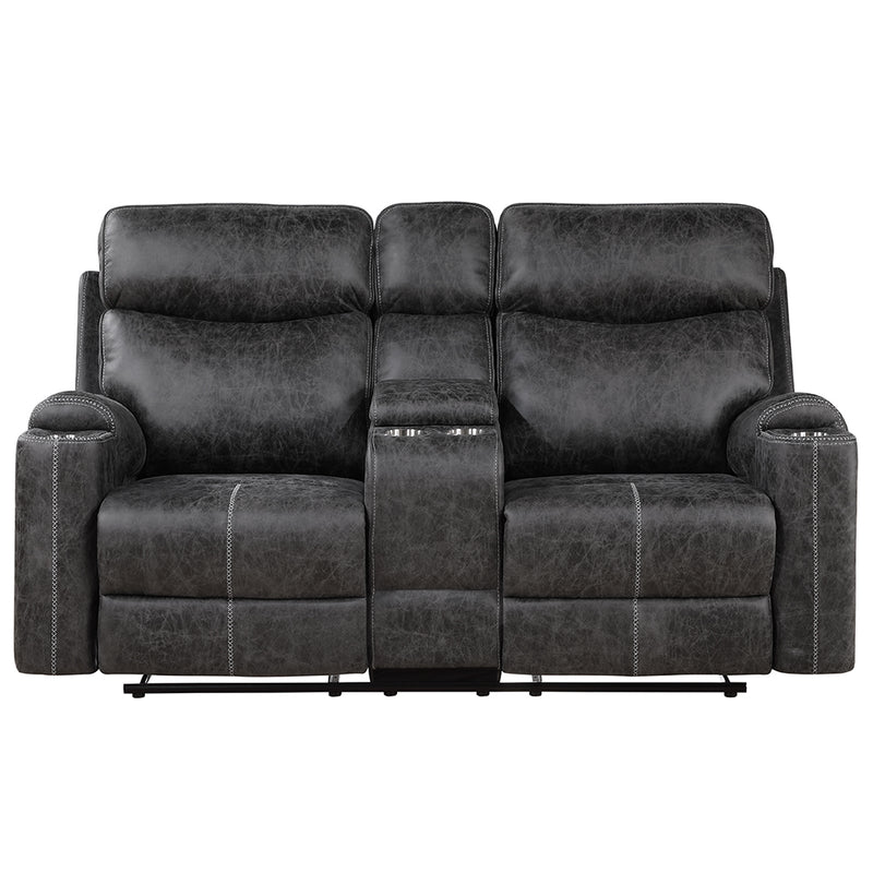 Motion Loveseat w/Console & USB Port
