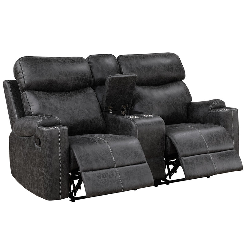 Motion Loveseat w/Console & USB Port