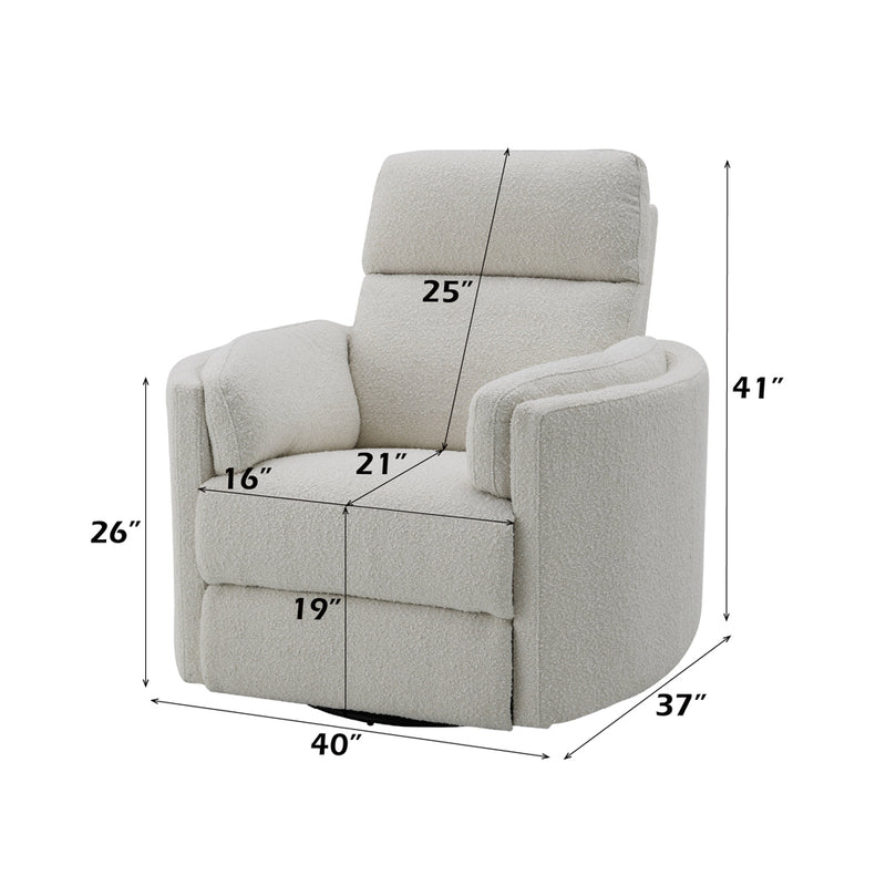 Glider Recliner w/Swivel