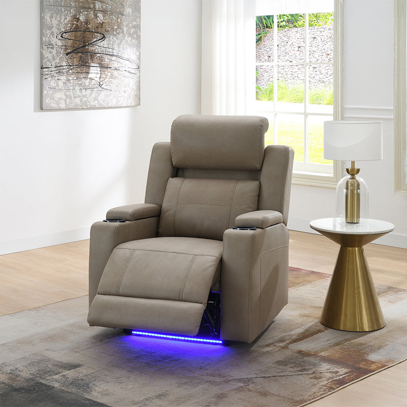 Power Motion Recliner w/Cup Holder