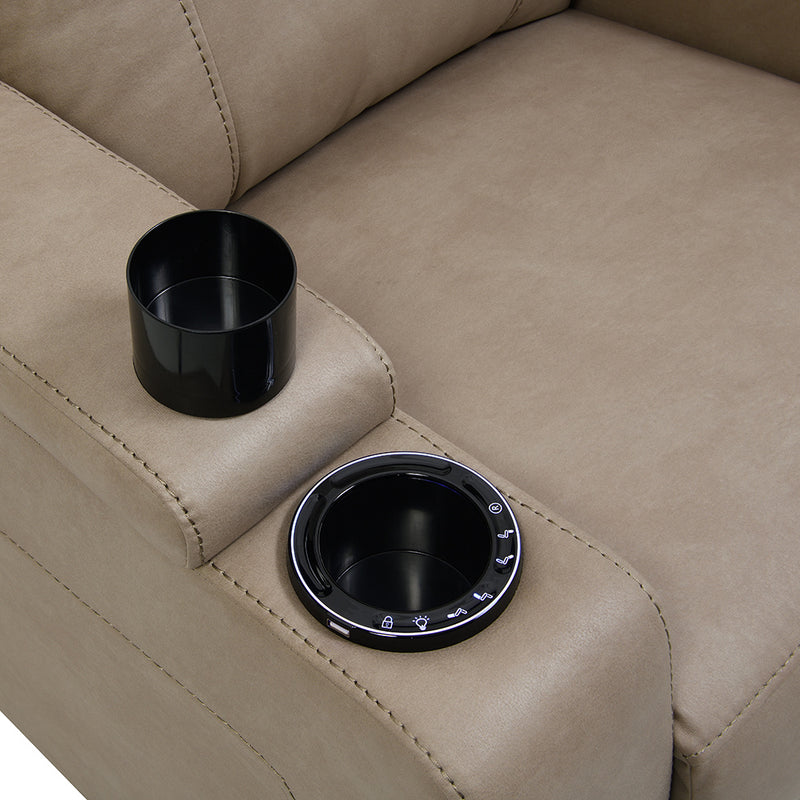 Power Motion Recliner w/Cup Holder
