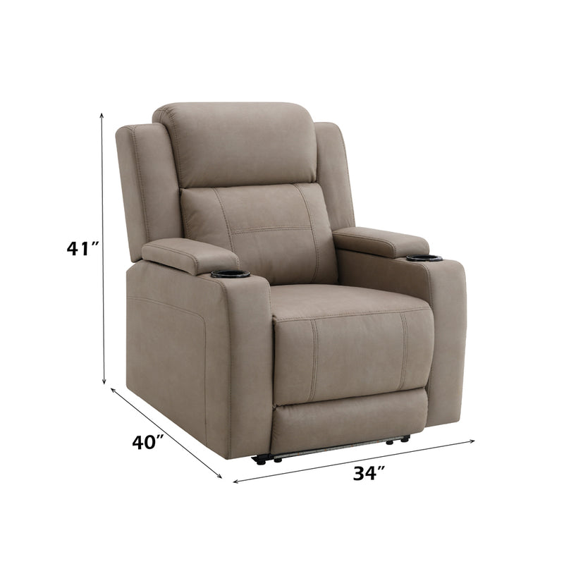 Power Motion Recliner w/Cup Holder