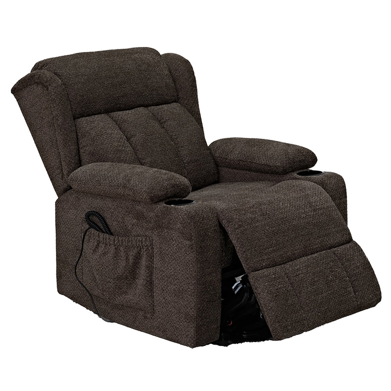 Power Motion Recliner w/Lift & Cup Holder