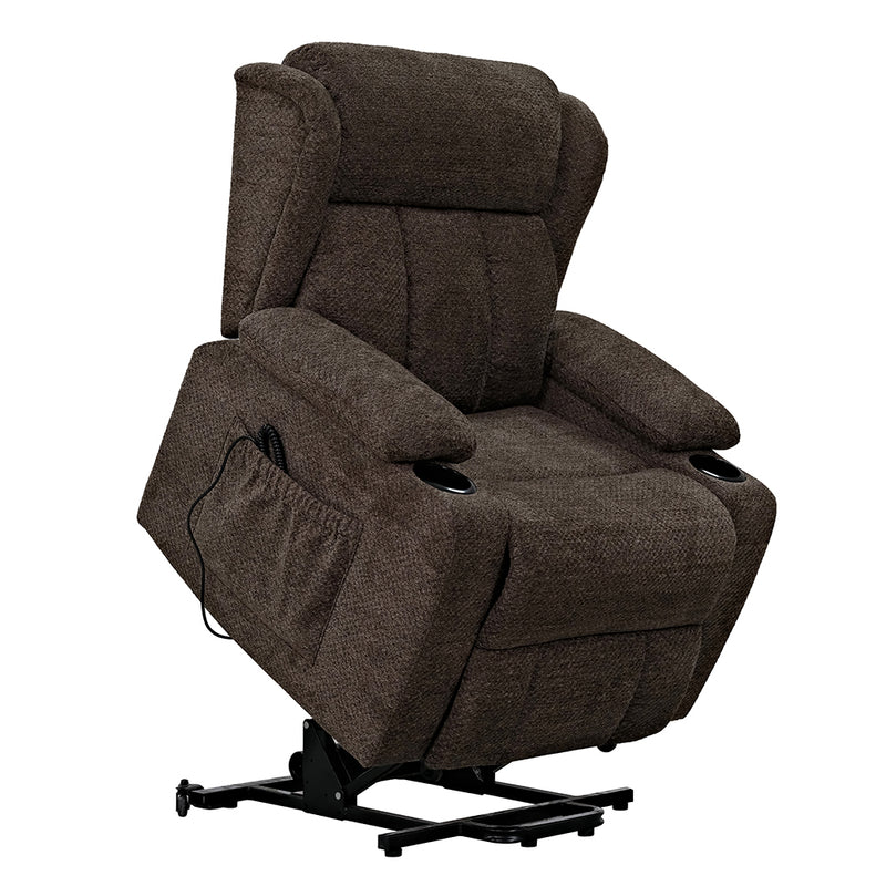 Power Motion Recliner w/Lift & Cup Holder