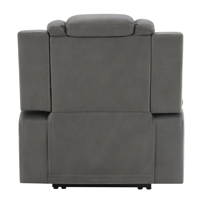 Power Motion Recliner w/Cup Holder, Control, LED & Power Headrest