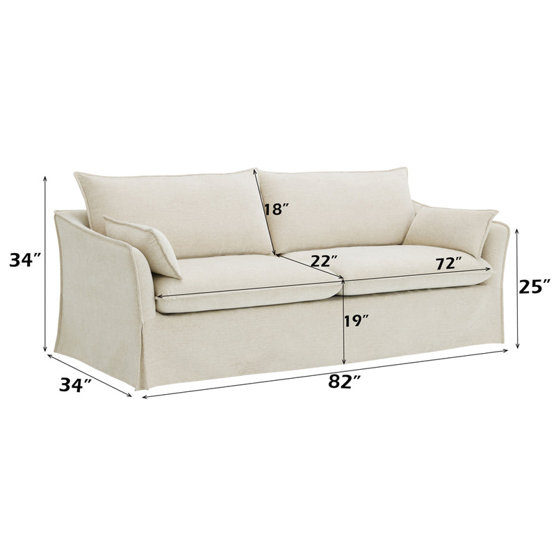 Sofa w/2 Pillows