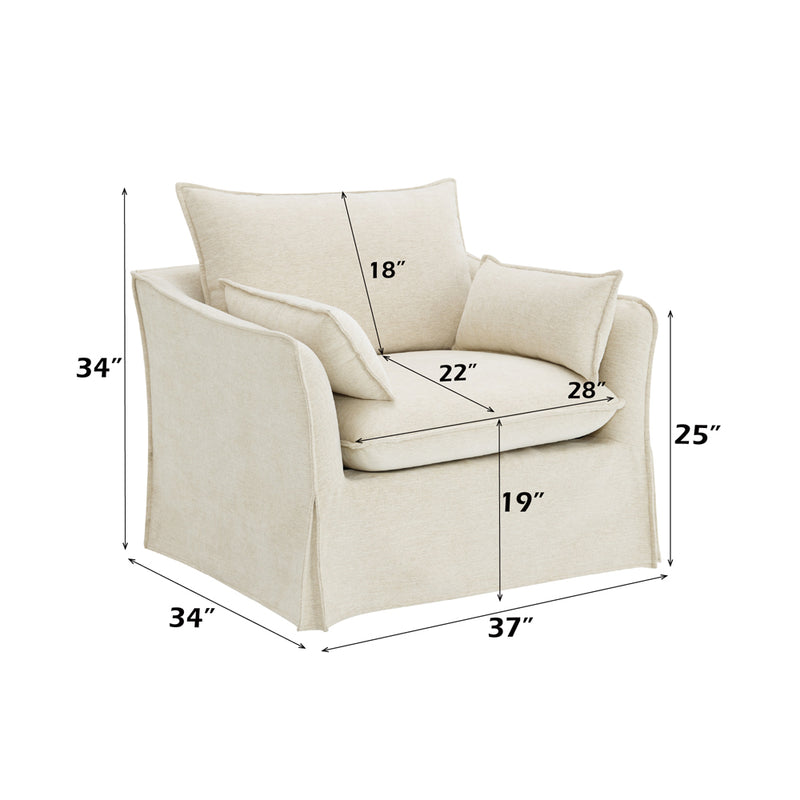 Chair w/2 Pillows