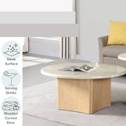 Coffee Table w/Natrual Marble Top