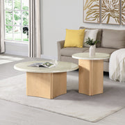 Coffee Table w/Natrual Marble Top