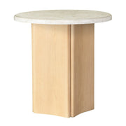 End Table w/Natrual Marble Top