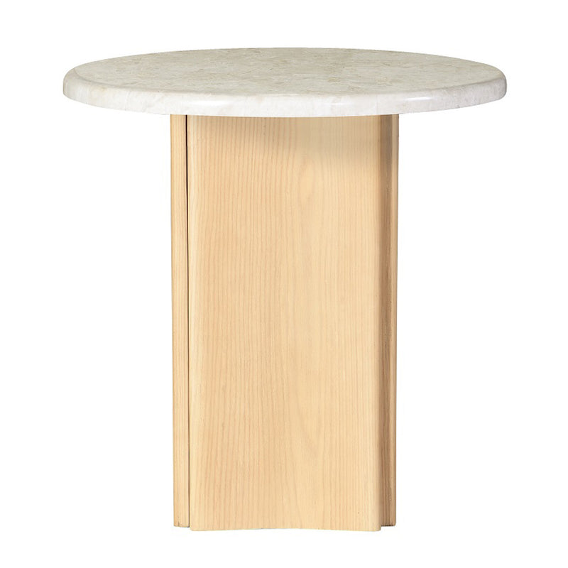 End Table w/Natrual Marble Top