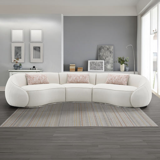 Sectional Sofa w/3 Pillows